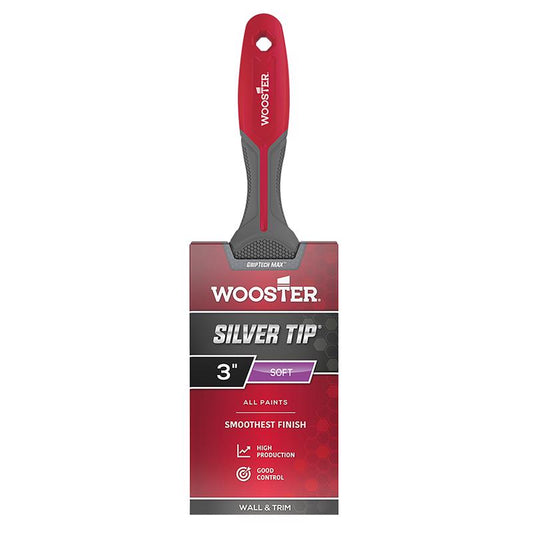 Wooster Silvertip 3 in. Soft Flat Wall Brush