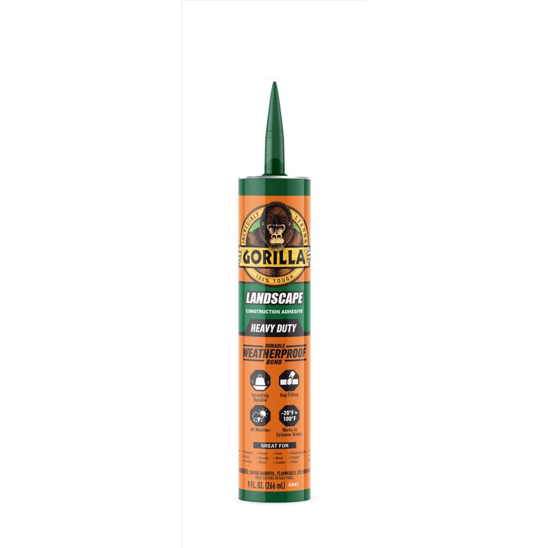 Gorilla Landscape Construction Adhesive 9 oz
