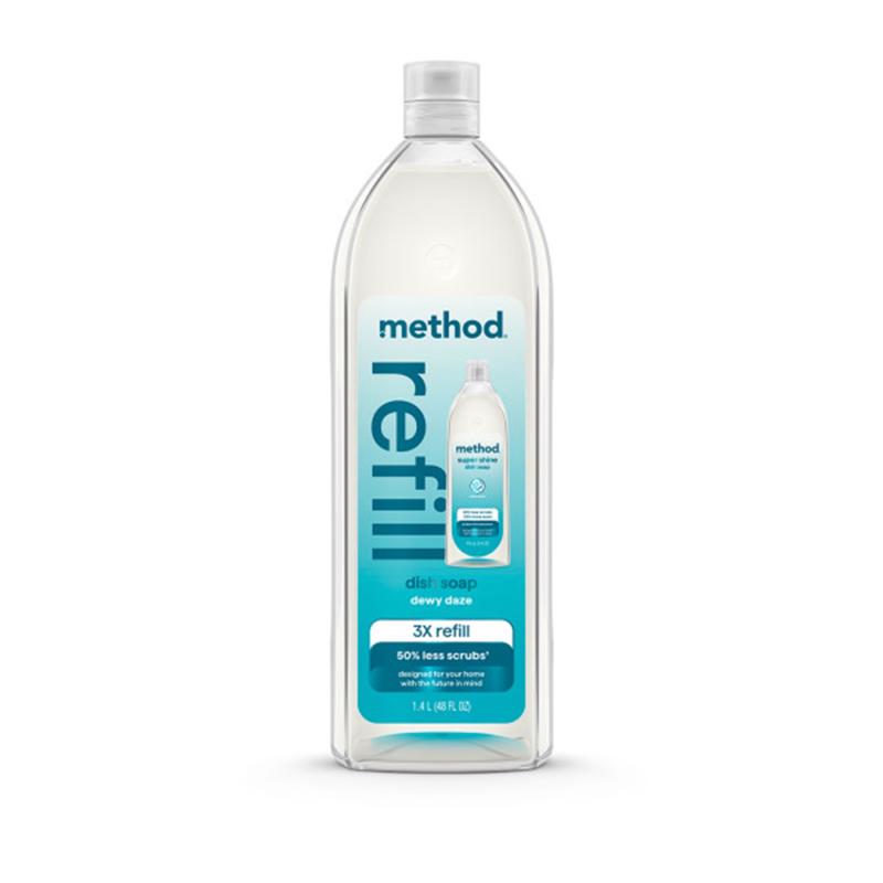 Method Super Shine Dewy Daze Scent Liquid Dish Soap Refill 48 oz 1 pk