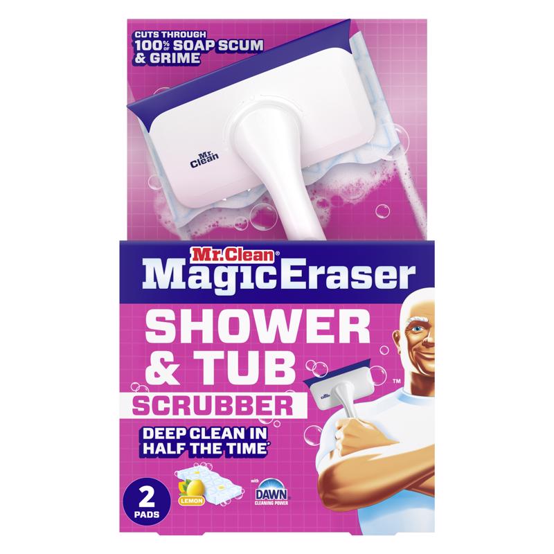 Mr. Clean Non-Scratch Scrubber For Bath and Shower 2 pk