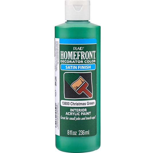 Homefront Christmas Green Craft Paint Interior 8 oz