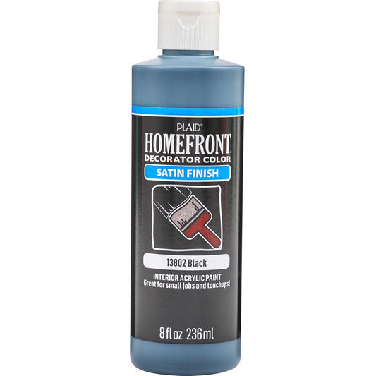 Homefront Black Craft Paint Interior 8 oz