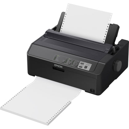 Epson FX-890II 9-pin Dot Matrix Printer - Monochrome - Energy Star - 738 cps Mono - 8.50" , 6.50" , 9.50" Width x 11" , 