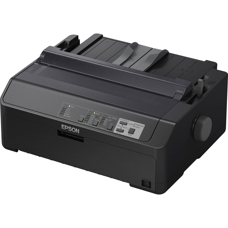 Epson FX-890II 9-pin Dot Matrix Printer - Monochrome - Energy Star - 738 cps Mono - 8.50" , 6.50" , 9.50" Width x 11" , 
