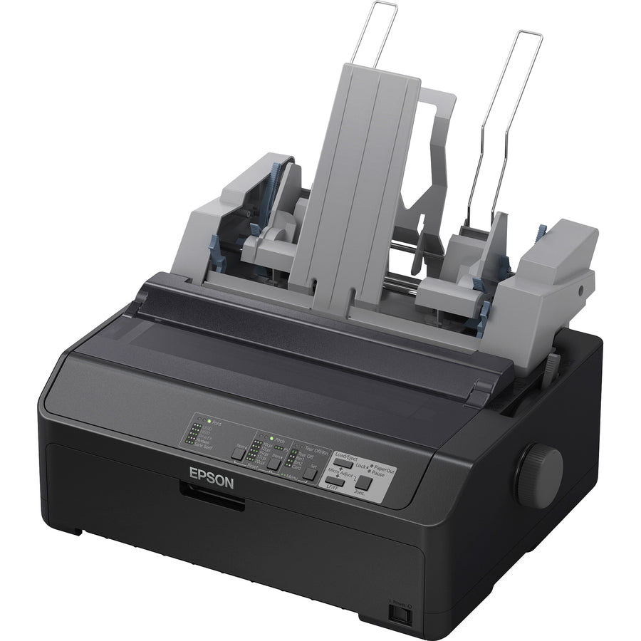 Epson FX-890II 9-pin Dot Matrix Printer - Monochrome - Energy Star - 738 cps Mono - 8.50" , 6.50" , 9.50" Width x 11" , 