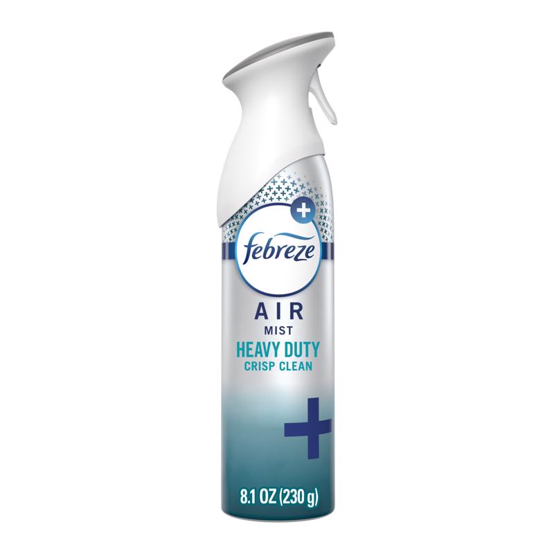 Febreze Crisp Clean Scent Air Freshener 8.1 oz Aerosol 1 pk