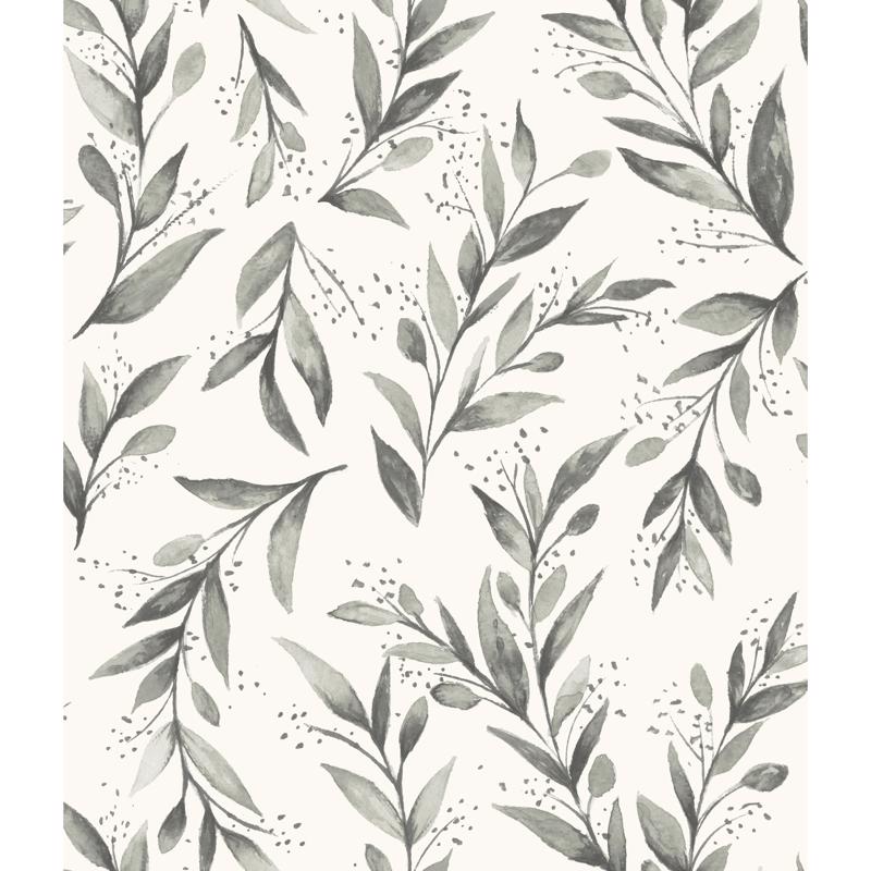 Magnolia Home by Joanna Gaines 20.5 in. W X 216 in. L Olive Branch Peel and Stick Wallpaper