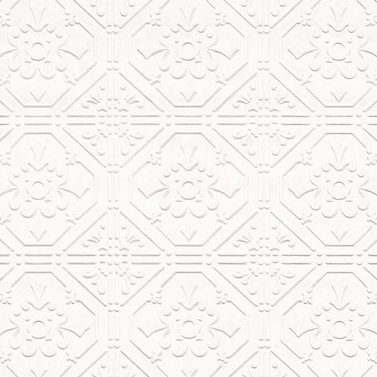 Brewster 20.9 in. W X 396 in. L Paste Paintable Wallpaper