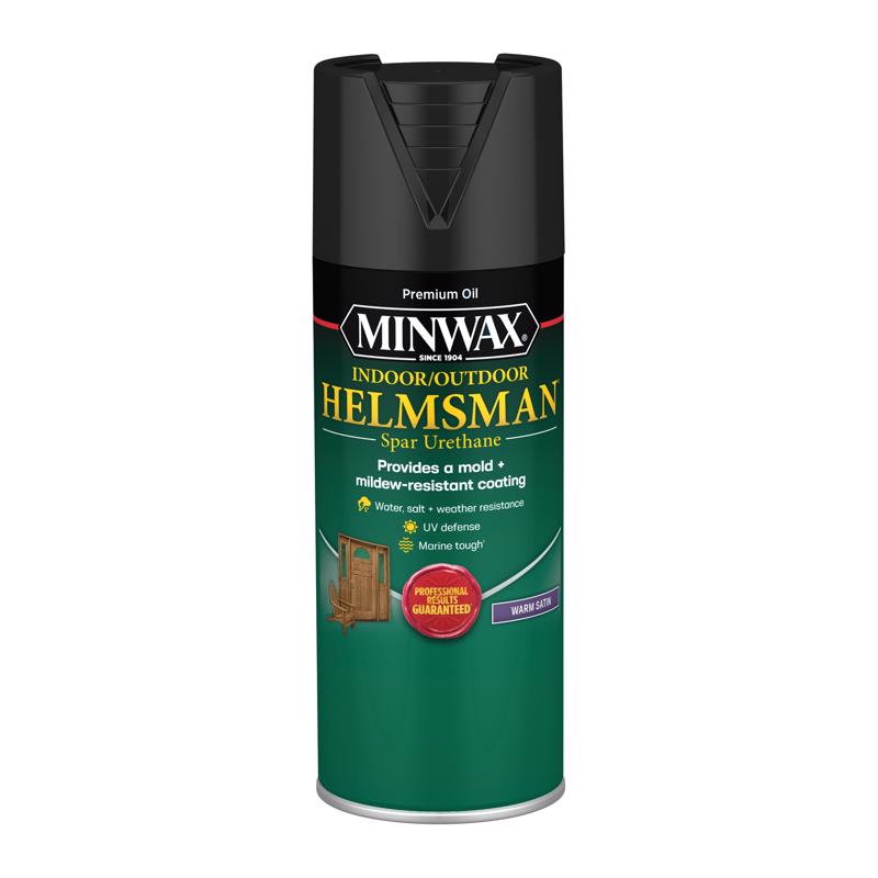 Minwax Helmsman Warm Satin Clear Solvent-Based Spar Urethane 11 oz