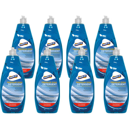 Genuine Joe Premium Dish Detergent - For Dish - Concentrate - 38 fl oz (1.2 quart) - Recommended For: Grease Remover - B