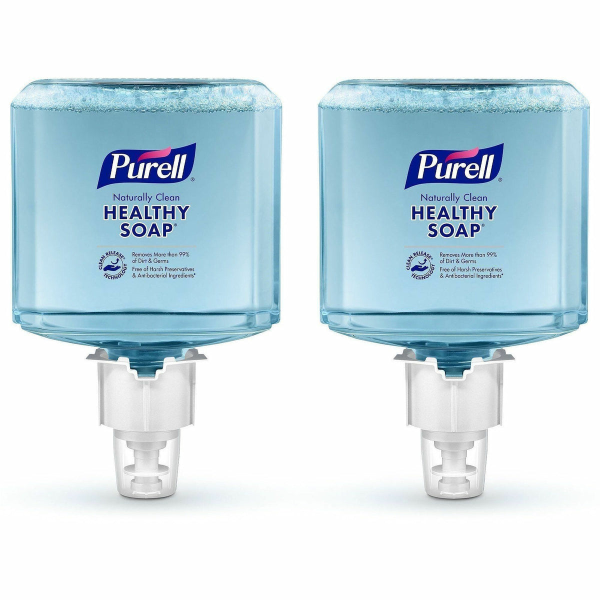 PURELL® ES4 CRT HEALTHY SOAP Naturally Clean Foam Refill - Citrus Scent - 1.27 quart - Dirt Remover, Kill Germs - Skin -