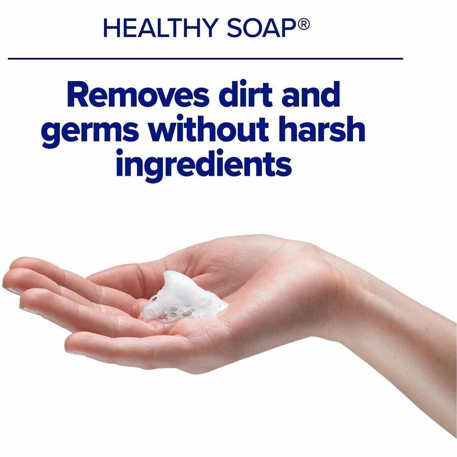 PURELL® ES6 CRT HEALTHY SOAP™ Naturally Clean Foam - Naturally Clean Scent - 1.27 quart - Dirt Remover, Kill Germs - Ski