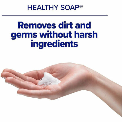 PURELL® ES6 CRT HEALTHY SOAP™ Naturally Clean Foam - Naturally Clean Scent - 1.27 quart - Dirt Remover, Kill Germs - Ski