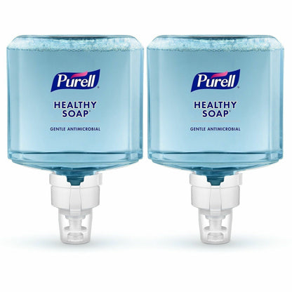 PURELL® ES8 HEALTHY SOAP™ 0.5% BAK Antimicrobial Foam - 1.27 quart - Kill Germs - Hand, Skin - Moisturizing - Blue - Dye