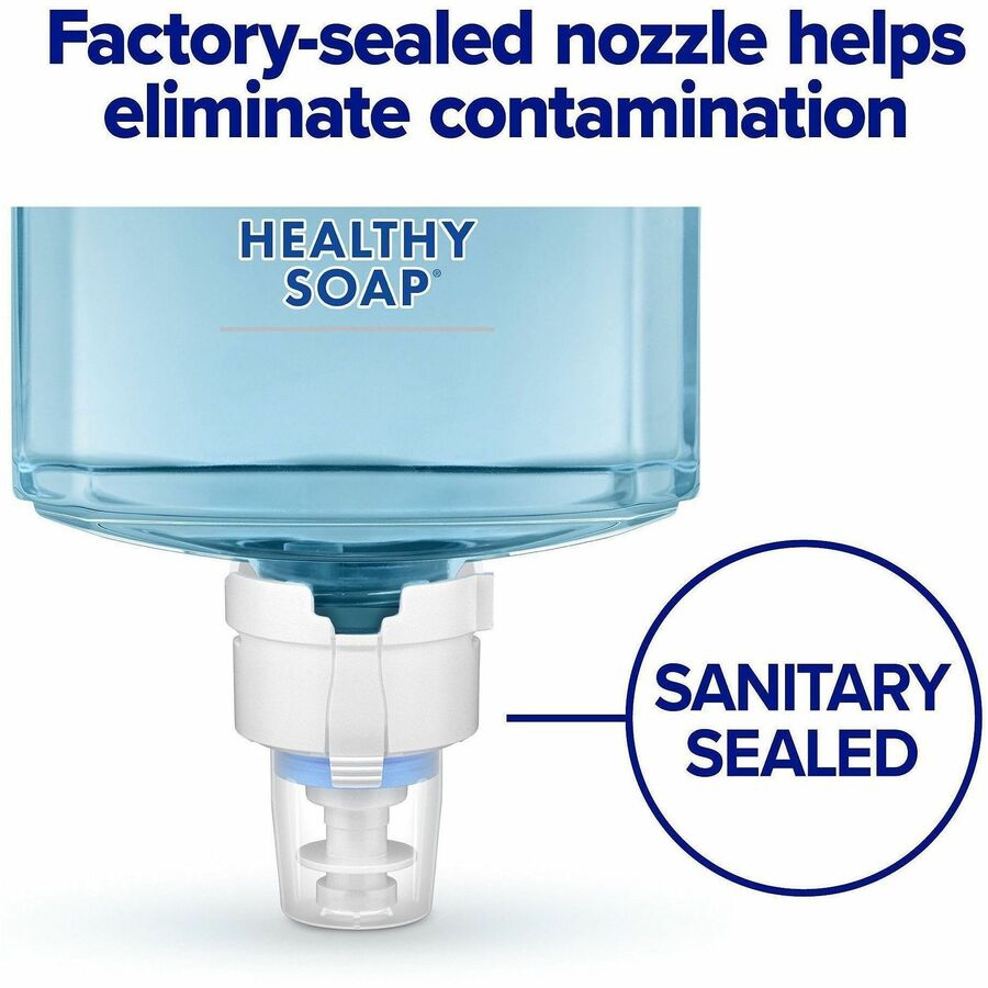 PURELL® ES8 HEALTHY SOAP™ 0.5% BAK Antimicrobial Foam - 1.27 quart - Kill Germs - Hand, Skin - Moisturizing - Blue - Dye