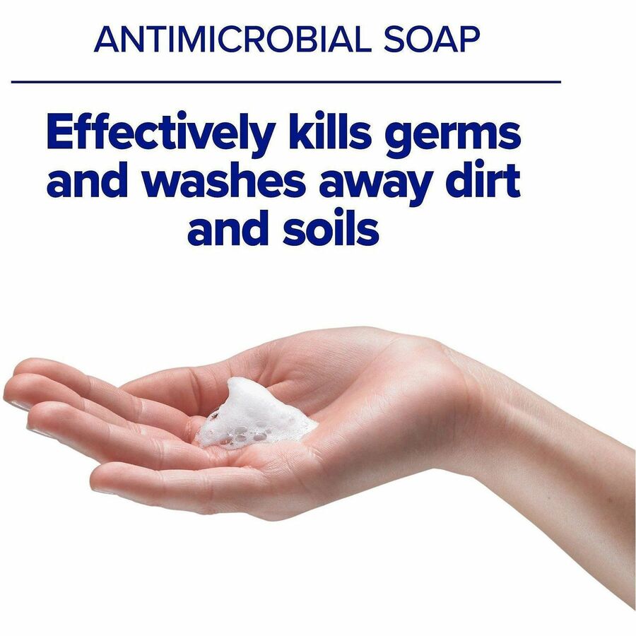 PURELL® ES8 HEALTHY SOAP™ 0.5% BAK Antimicrobial Foam - 1.27 quart - Kill Germs - Hand, Skin - Moisturizing - Blue - Dye