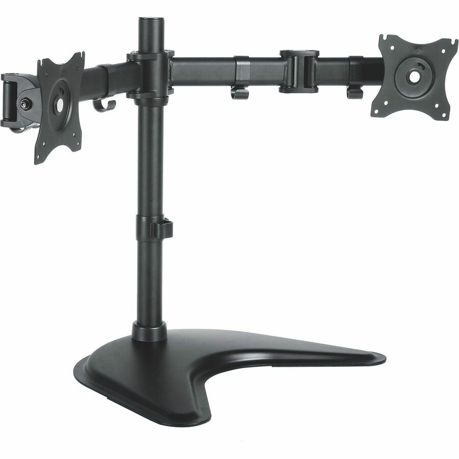 Kantek MA225 Mounting Arm for Monitor, Display - Black - Height Adjustable - 2 Display(s) Supported - 27" Screen Support