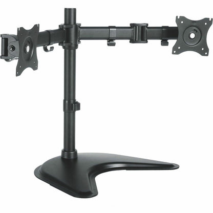 Kantek MA225 Mounting Arm for Monitor, Display - Black - Height Adjustable - 2 Display(s) Supported - 27" Screen Support