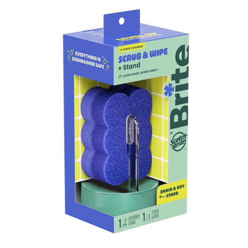 Scotch-Brite Medium Duty Dish Sponge For All Purpose 1 pk
