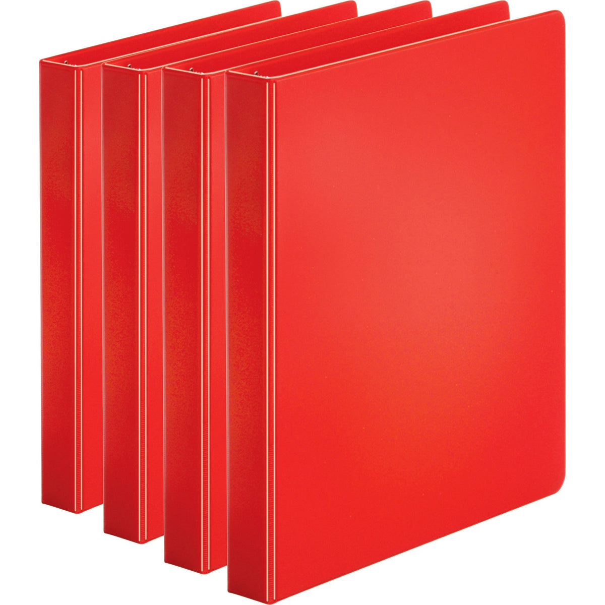 Business Source Basic Round Ring Binders - 1" Binder Capacity - Letter - 8 1/2" x 11" Sheet Size - 225 Sheet Capacity - 