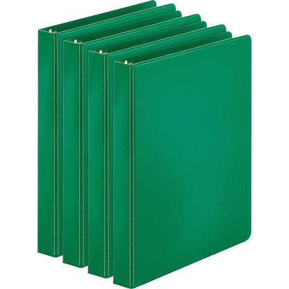 Business Source Basic Round Ring Binders - 1" Binder Capacity - Letter - 8 1/2" x 11" Sheet Size - 225 Sheet Capacity - 