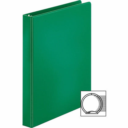 Business Source Basic Round Ring Binders - 1" Binder Capacity - Letter - 8 1/2" x 11" Sheet Size - 225 Sheet Capacity - 