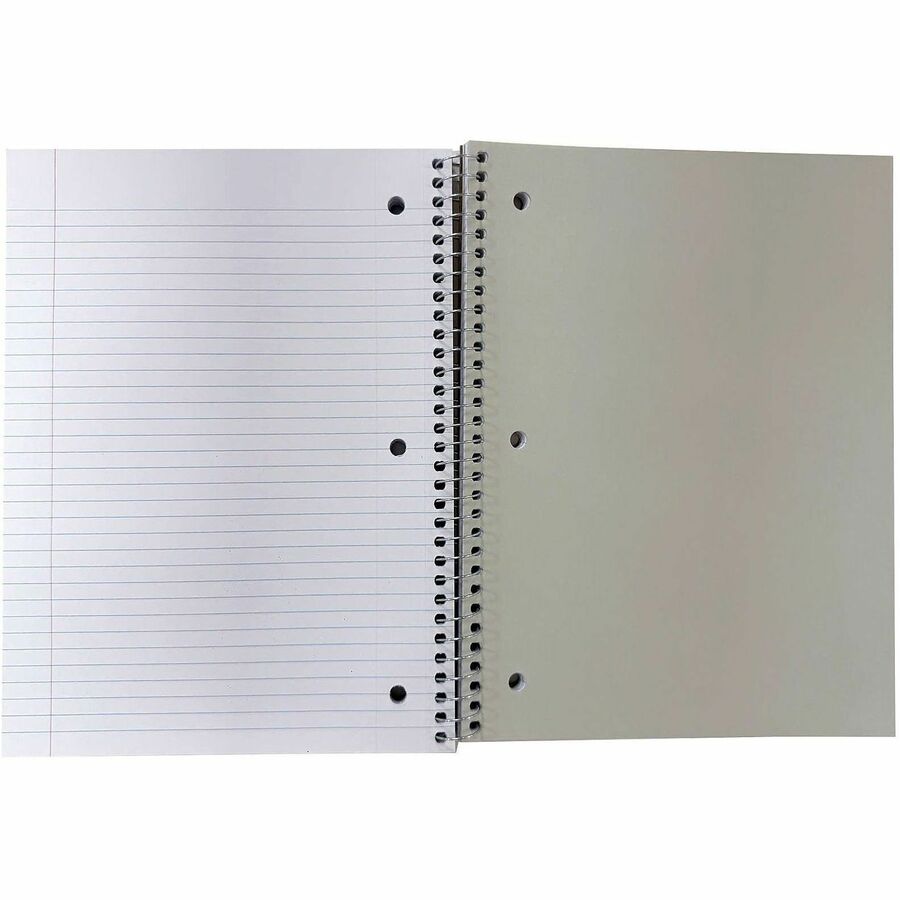 Sparco Wirebound College Ruled Notebooks - 180 Sheets - Wire Bound - College Ruled Front Ruling - Unruled Margin - 5 / B