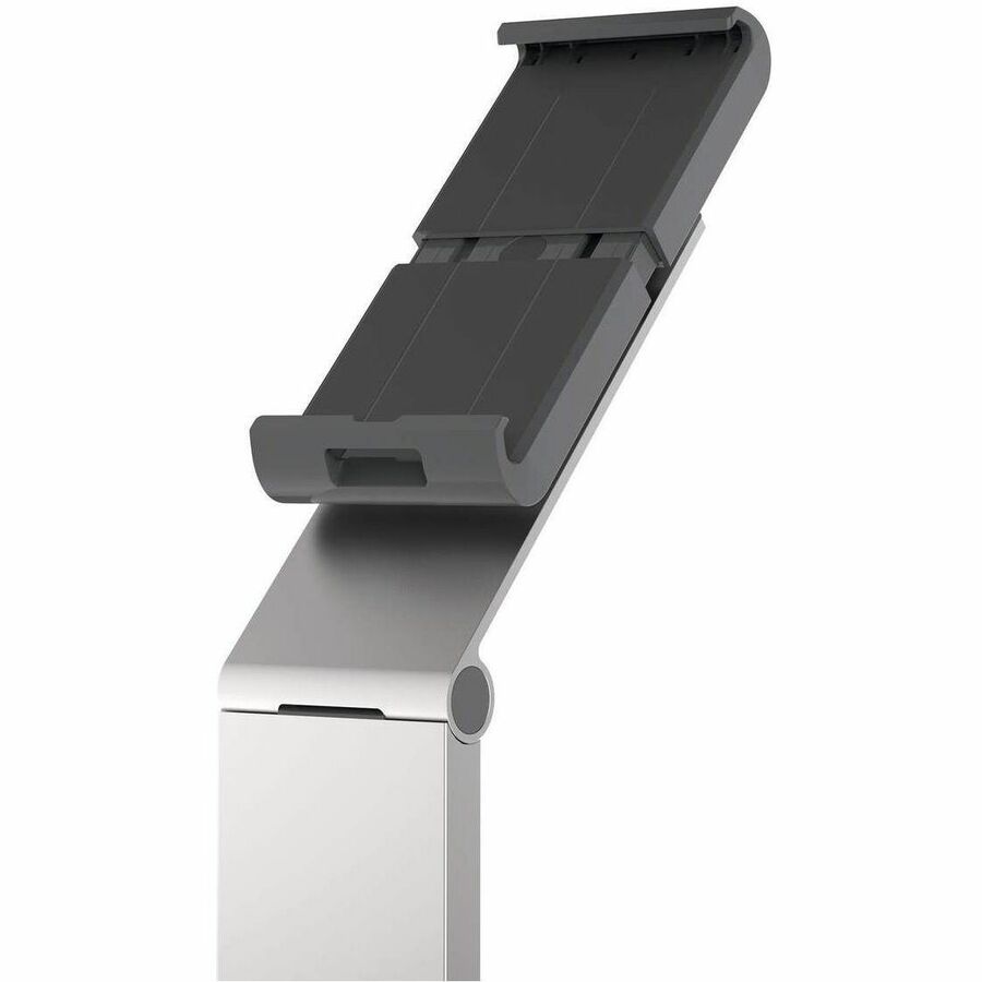 DURABLE Tablet Holder Floor - 47.8" Height x 10.6" Width x 10.6" Depth - Steel, Acrylonitrile Butadiene Styrene (ABS), A
