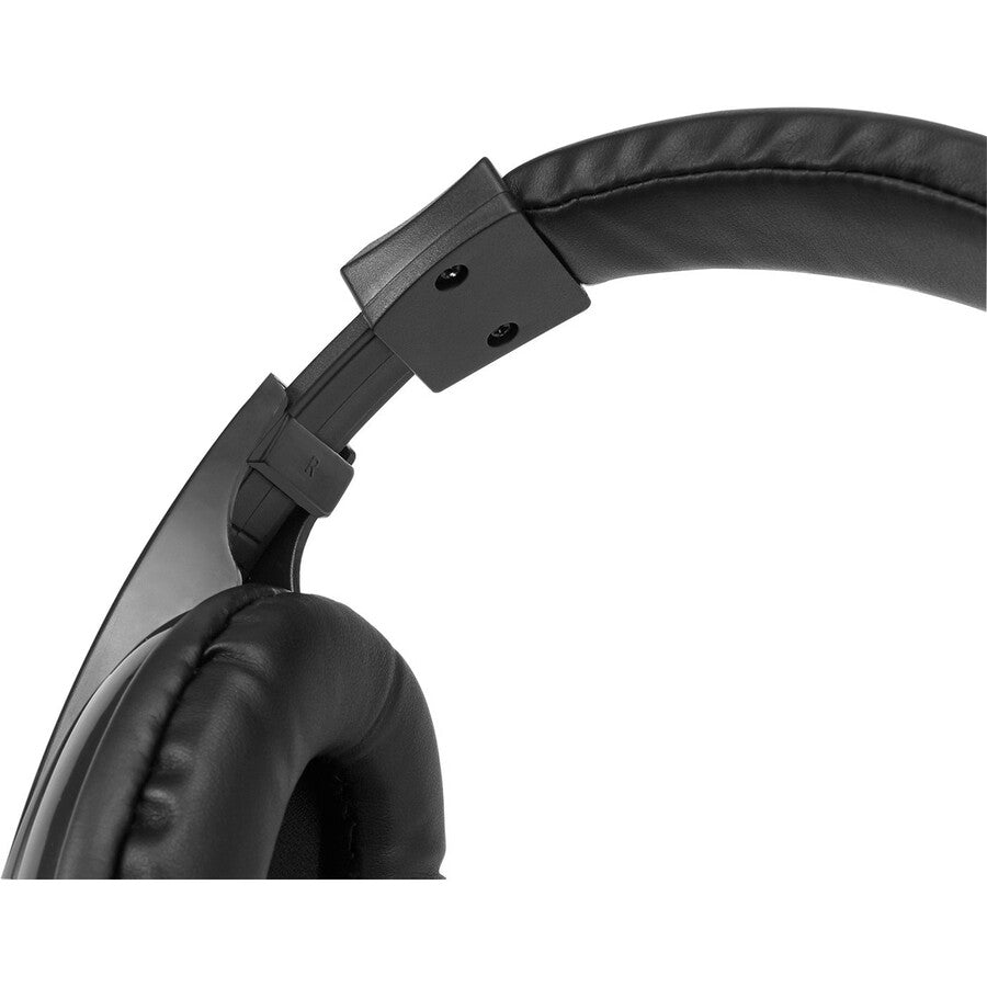 Adesso Xtream H5 - Multimedia Headset with Microphone - Stereo - Mini-phone (3.5mm) - Wired - 32 Ohm - 20 Hz to 20 kHz -