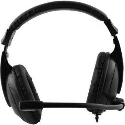 Adesso Xtream H5 - Multimedia Headset with Microphone - Stereo - Mini-phone (3.5mm) - Wired - 32 Ohm - 20 Hz to 20 kHz -