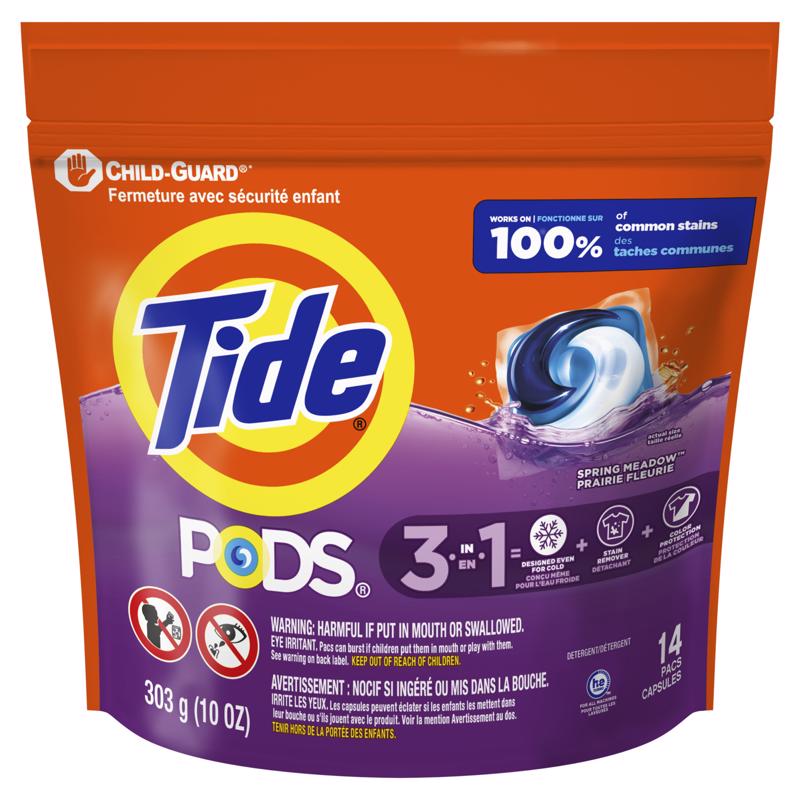 Tide Spring Meadow Scent Detergent Pod 10 oz