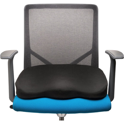 Kensington Ergonomic Memory Foam Seat Cushion - Foam - 1 Each