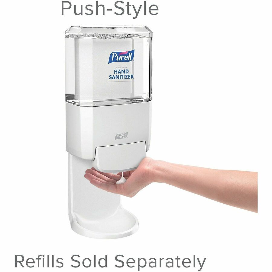 PURELL® ES4 Hand Sanitizer Dispenser, Push-Style - Manual - 1.27 quart Capacity - Locking Mechanism, Durable, Wall Mount