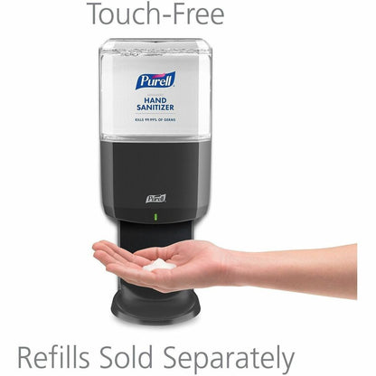 PURELL® ES6 Touch-Free Hand Sanitizer Dispenser, Graphite (6424-01) - Automatic - 1.27 quart Capacity - Support 4 x C Ba