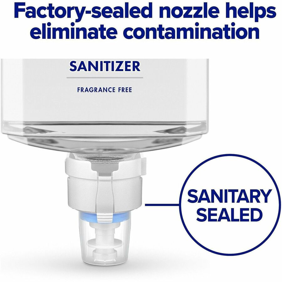 PURELL® ES6 Touch-Free Hand Sanitizer Dispenser, Graphite (6424-01) - Automatic - 1.27 quart Capacity - Support 4 x C Ba
