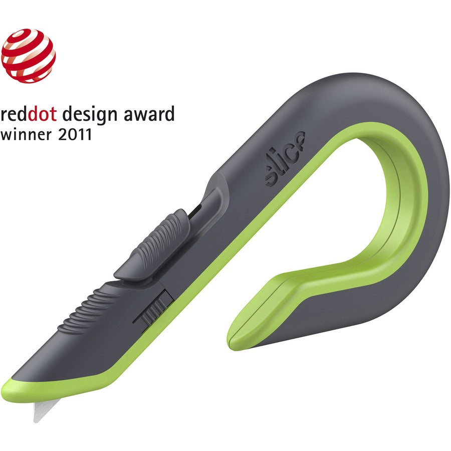 Slice Auto Retract Box Cutter - Ceramic Blade - 0.7" Height x 3.4" Width x 6.7" Length - 1 Each