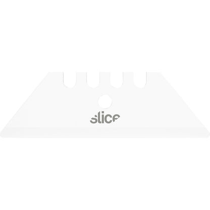 Slice Replacement Ceramic Utility Blades - 2.40" Length - Non-conductive, Non-magnetic, Rust Resistant, Reversible, Non-