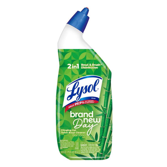 Lysol Bamboo Scent Toilet Bowl Cleaner 24 oz Gel