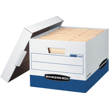 Bankers Box Letter/Legal File Storage Box - Internal Dimensions: 12" Width x 15" Depth x 10" Height - 20 / Carton
