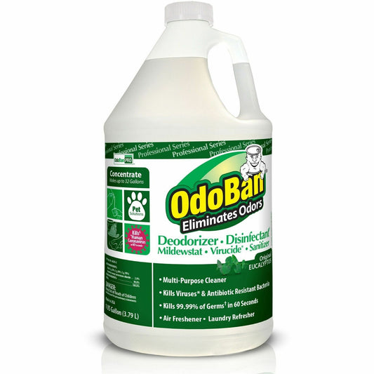 OdoBan Eucalyptus Multi-purpose Deodorizer Disinfectant Concentrate - Concentrate - 128 fl oz (4 quart) - Eucalyptus Sce
