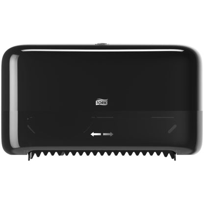 TORK OptiServe Coreless Twin Bath Tissue Roll Dispenser T7 - Coreless Dispenser - 5.1" Height x 14.2" Width x 8.2" Depth
