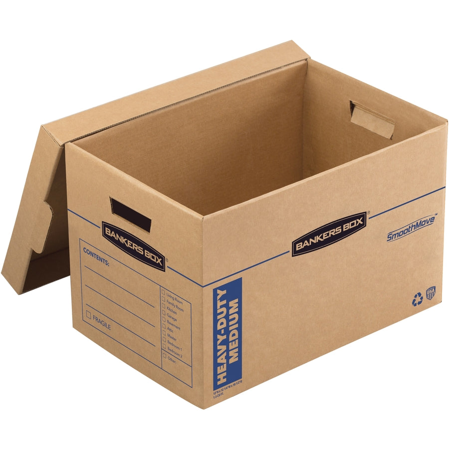 Bankers Box SmoothMove Kitchen Moving Kit - Internal Dimensions: 12.25" Width x 18.50" Depth x 12" Height - 1 Carton