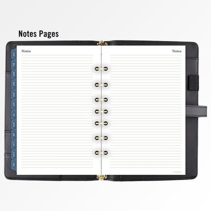 At-A-Glance Buckle Closure Undated Desk Start Set - Julian Dates - Weekly, Monthly - 8:00 AM to 5:00 PM - 1 Month, 1 Wee
