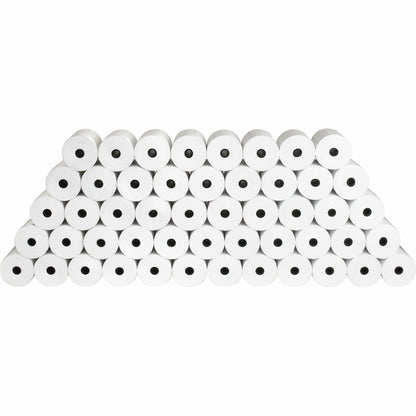 Business Source Thermal Paper - 3 1/8" x 273 ft - 48 g/m² Grammage - Smooth - FSC - White - 50 / Carton
