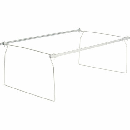Business Source Premium File Folder Frames - Legal - Metal - Stainless Steel - 6 / Box