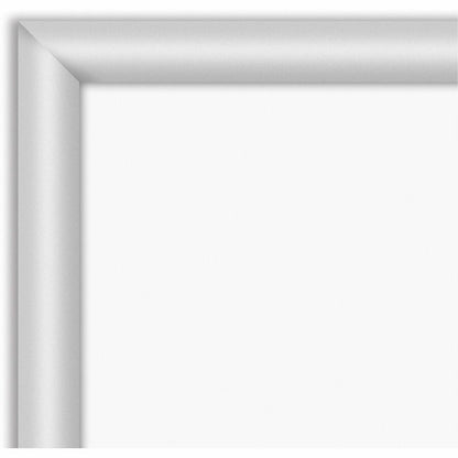 Lorell Dry-erase Board - 48" (4 ft) Width x 36" (3 ft) Height - White Styrene Surface - White Aluminum Frame - Rectangle