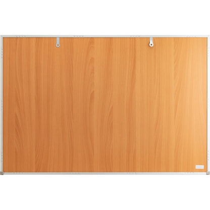 Lorell Economy Dry-erase Board - 24" (2 ft) Width x 18" (1.5 ft) Height - White Melamine Surface - White Aluminum Frame 
