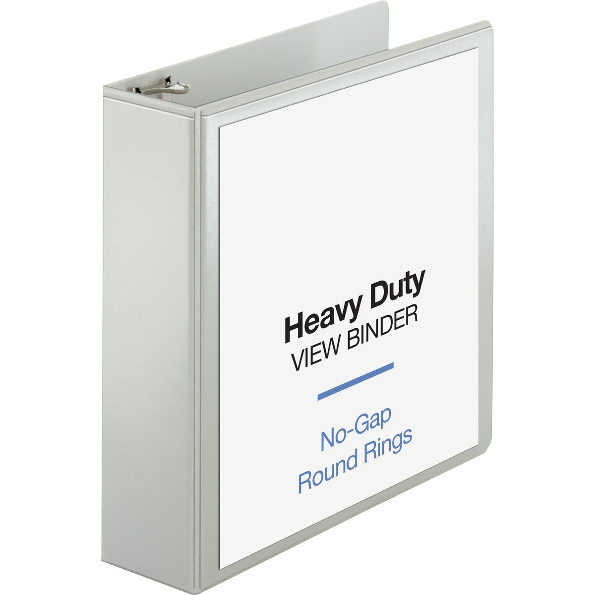 Business Source Round-ring View Binder - 3" Binder Capacity - Letter - 8 1/2" x 11" Sheet Size - 625 Sheet Capacity - Fa
