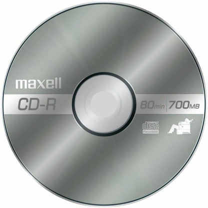 Maxell CD-R700 CD Recordable Media - CD-R - 48x - 700 MB - 50 / Pack - 120mm - 1.33 Hour Maximum Recording Time