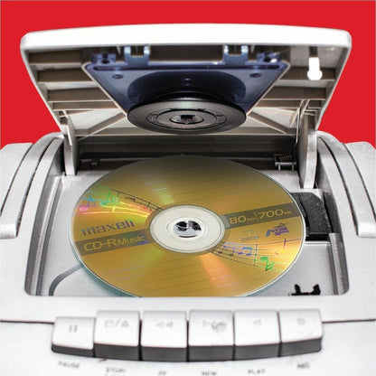 Maxell CD-R80 CD Recordable Media - CD-R - 700 MB - 50 / Pack - Gold - 120mm - 1.33 Hour Maximum Recording Time
